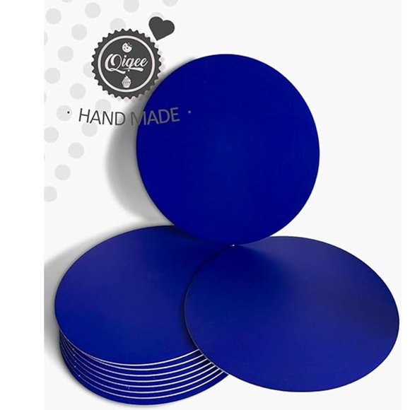 QIQEE Food-Grade Cardboard Cake Plates - 40 PACK!! 🎂🎂 - Picture 6 of 8